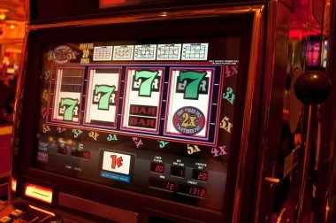 Mega Sevens slot reels and paytable